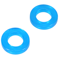 DOUBLE PACK COCK RINGS - BLUE