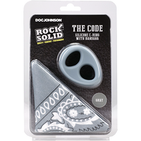 THE CODE - C-RING WITH BANDANA GREY/BLACK
