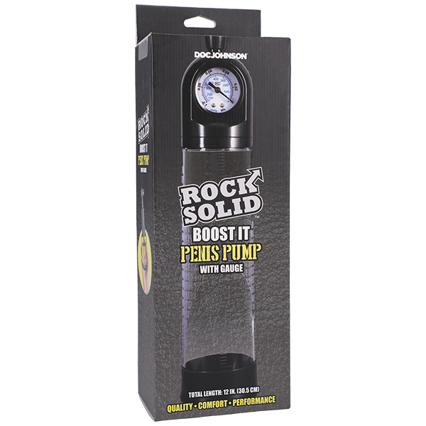 BOOST IT PENIS PUMP WITH GAUGE