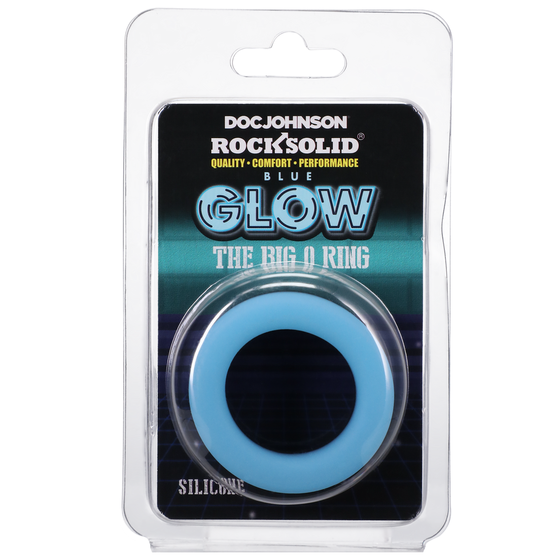 GLOW - BIG "O" BLACK & BLUE
