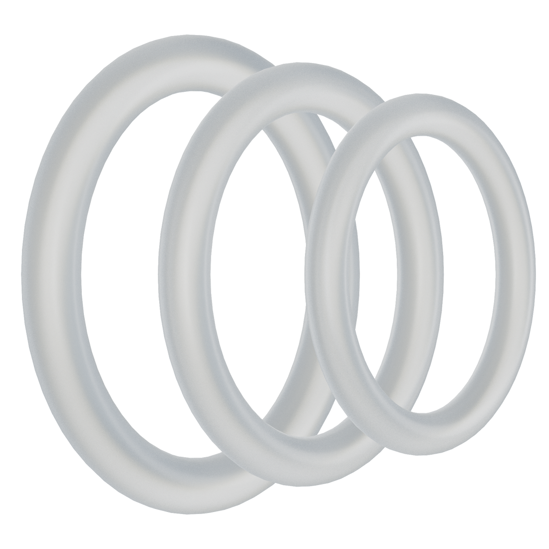 TRI-PACK SILICONE GASKET TRANSLUCENT
