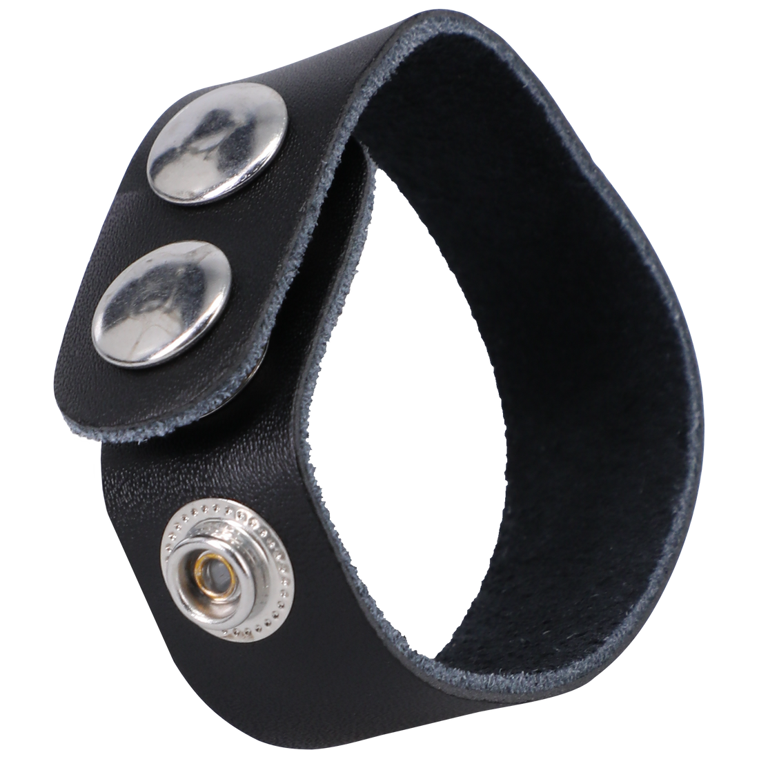 3-SNAP (ADJUSTABLE) LEATHER