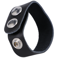 3-SNAP (ADJUSTABLE) LEATHER