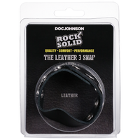 5-SNAP (ADJUSTABLE) LEATHER