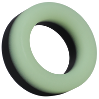 GLOW - BIG "O" BLACK & GREEN