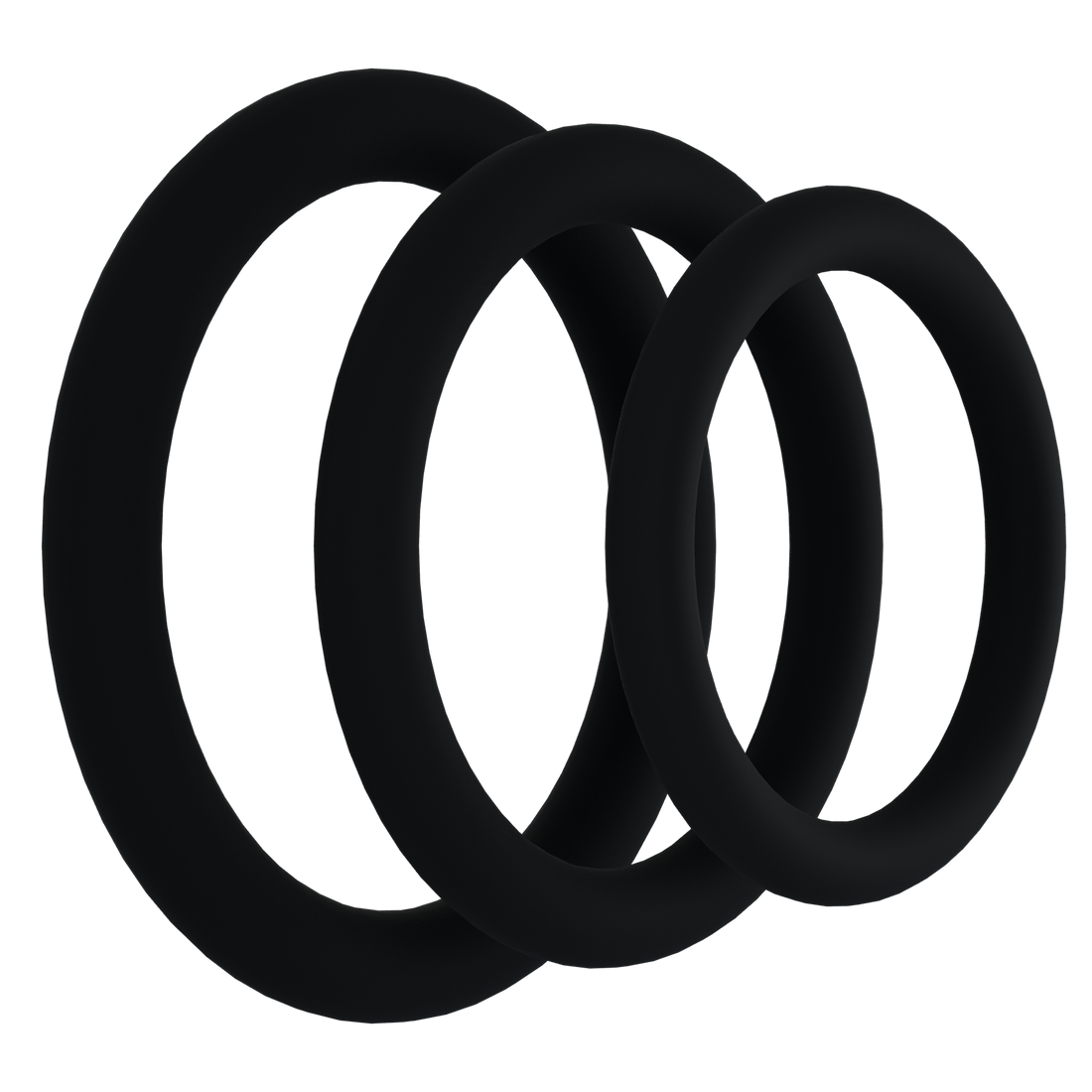 TRI-PACK SILICONE GASKET BLACK