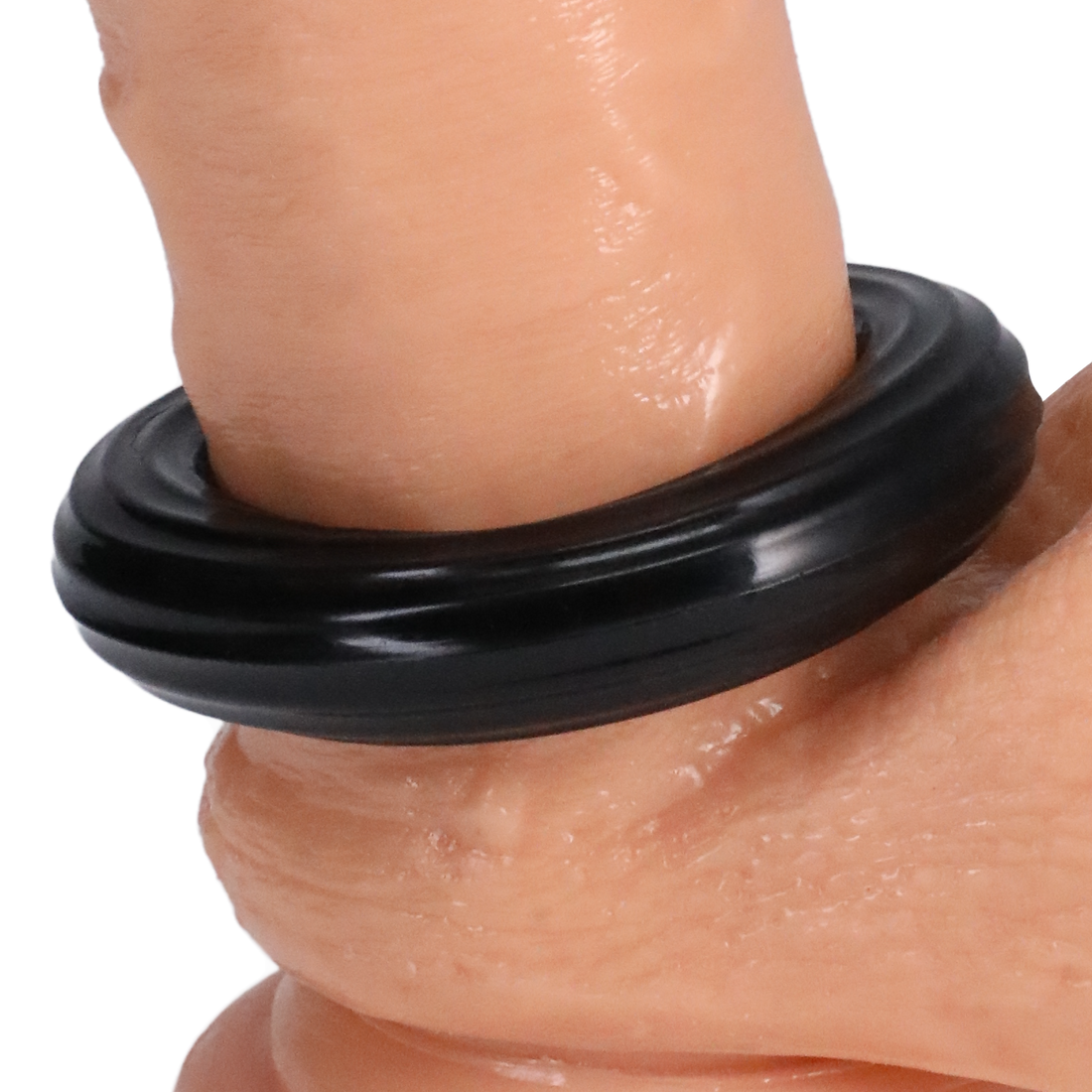 RIBBED DONUT BLACK