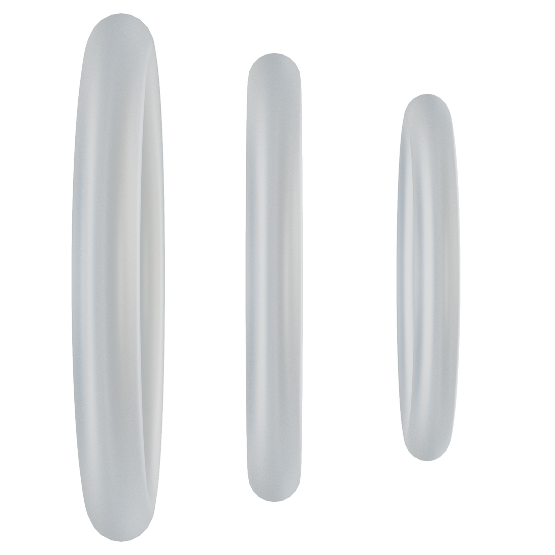 TRI-PACK SILICONE GASKET TRANSLUCENT