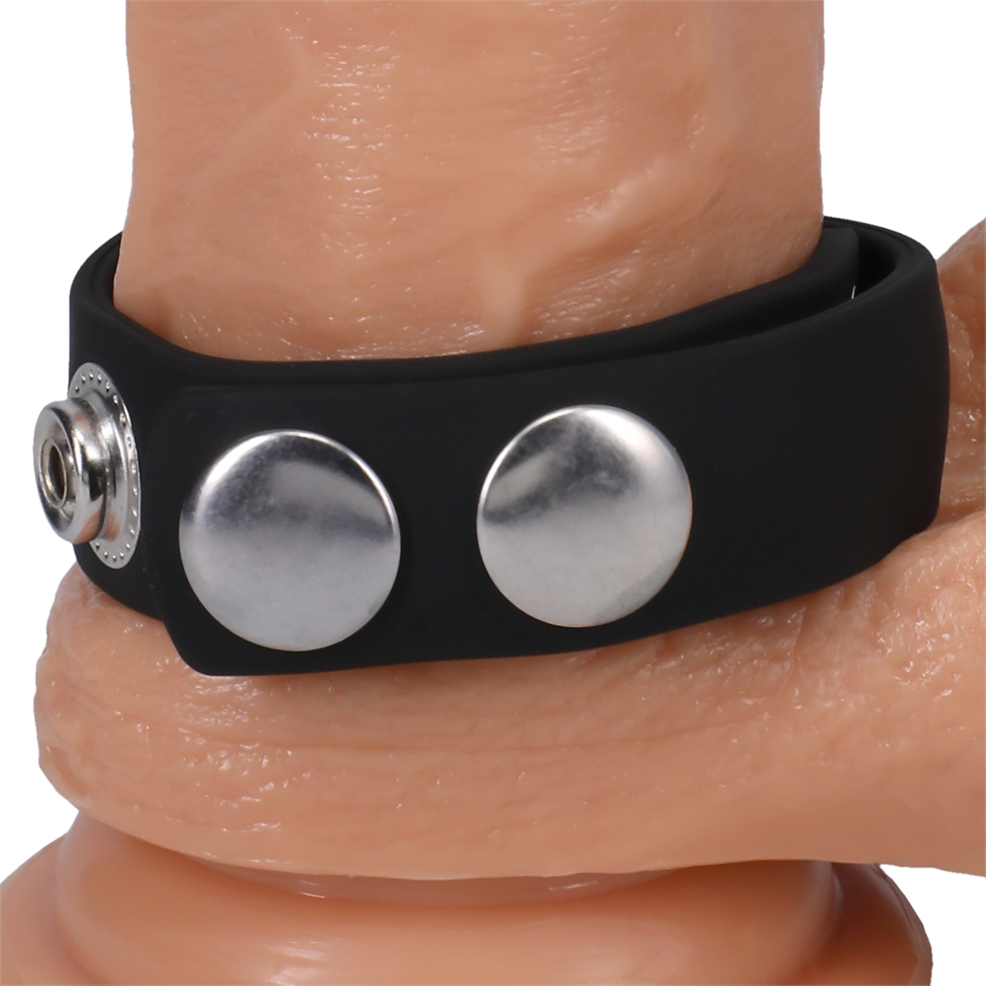 5-SNAP (ADJUSTABLE) BLACK SILICONE