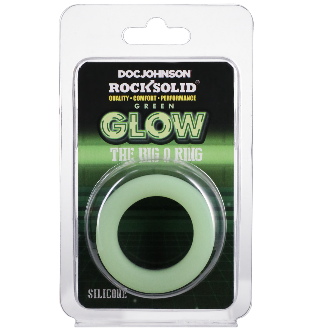 GLOW - BIG "O" BLACK & GREEN