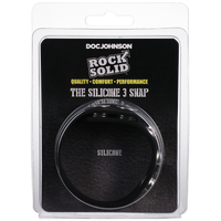 5-SNAP (ADJUSTABLE) BLACK SILICONE