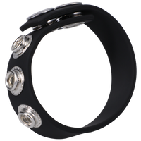 5-SNAP (ADJUSTABLE) BLACK SILICONE