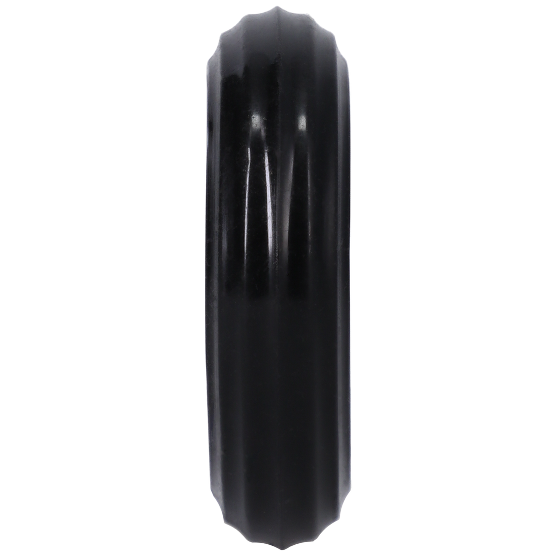 RIBBED DONUT BLACK