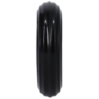 RIBBED DONUT BLACK