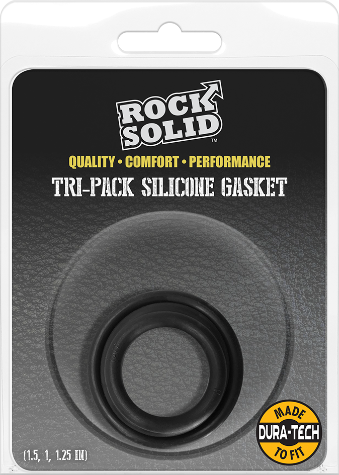 TRI-PACK SILICONE GASKET BLACK