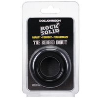 RIBBED DONUT BLACK