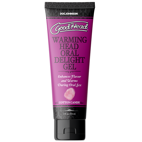 GoodHead Warming Oral Delight Gel - Cotton Candy