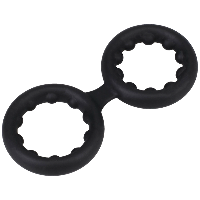 DOUBLE STAMINA RING WITH METAL BEADS