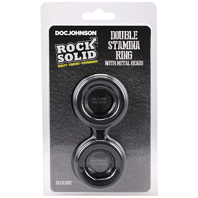 DOUBLE STAMINA RING WITH METAL BEADS