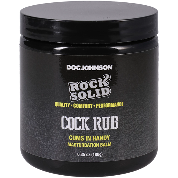 Rock Solid Cock Rub Masturbation Balm