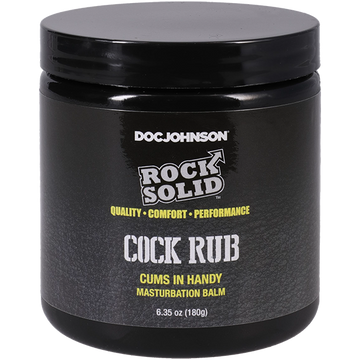 Rock Solid Cock Rub Masturbation Balm