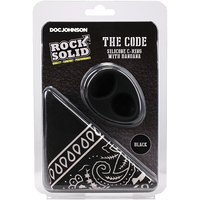 THE CODE - C-RING WITH BANDANA BLACK