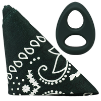 THE CODE - C-RING WITH BANDANA HUNTER GREEN/BLACK