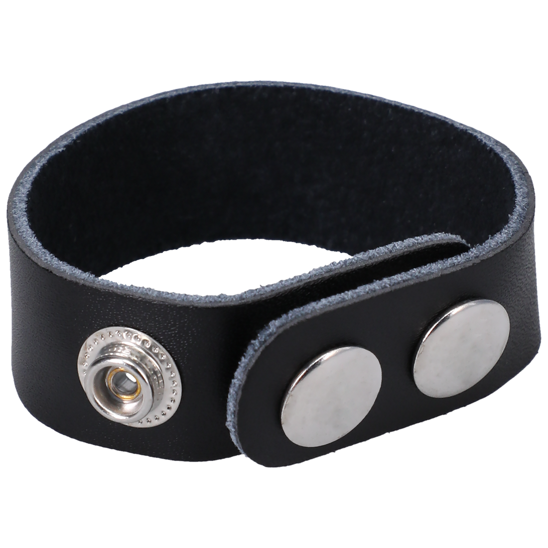3-SNAP (ADJUSTABLE) LEATHER
